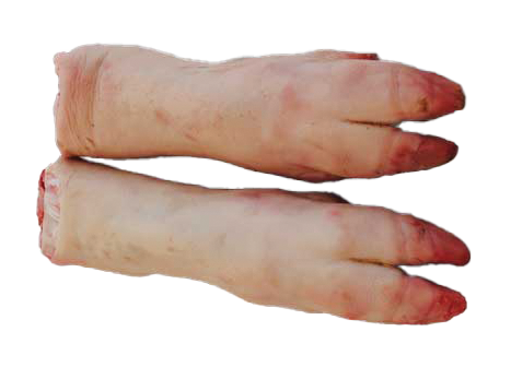 Pieds arrières de porc